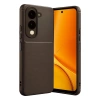 Vivo Y29s Auto Focus Karbon Kapak - Kahverengi