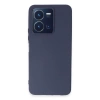 Vivo Y35 Kılıf First Silikon - Lacivert