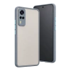 Vivo Y53s Kılıf Montreal Silikon Kapak - Gri