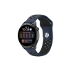 Watch 22mm Spor Delikli Kordon (SAAT DEĞİLDİR) - Lacivert-siyah