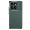 Xiaomi Mi 14t Kılıf Auto Focus Karbon Kapak - Koyu Yeşil