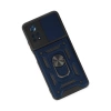 Xiaomi Poco X4 Pro 5g Kılıf Pars Lens Yüzüklü Silikon - Lacivert