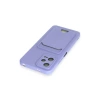 Xiaomi Poco X5 5g Kılıf Kelvin Kartvizitli Silikon - Lila