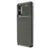 Xiaomi Poco X7 Pro Kılıf Auto Focus Karbon Kapak - Siyah