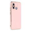 Xiaomi Redmi 12c Kılıf Volet Silikon - Pembe
