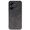 Xiaomi Redmi 13 4G Kılıf Aras Deri Kapak - Siyah