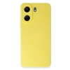 Xiaomi Redmi 13c Kılıf Nano İçi Kadife Silikon - Sarı