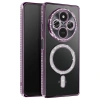 Xiaomi Redmi 14c Joke Simli Magneticsafe Kılıf - Derin Mor