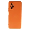 Xiaomi Redmi Note 10 Pro Kılıf Nano İçi Kadife Silikon - Turuncu