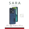 Xiaomi Redmi Note 13 Pro 4g Kılıf Sara Kartvizitli Deri Kılıf - Taba