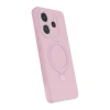 Xiaomi Redmi Note 14 4g Regal Magsafe Standlı Kapak - Açık Pembe