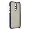 Xiaomi Redmi Note 8 Pro Kılıf Montreal Silikon Kapak - Lacivert