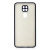 Xiaomi Redmi Note 9 Kılıf Montreal Silikon Kapak - Lacivert