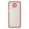 Xiaomi Redmi Note 9 Pro Kılıf Montreal Silikon Kapak - Kırmızı