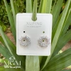 Xuping Taşlı İnci Detaylı Küpe - Kp00221