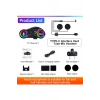 Y13 Motor Kask Kulaklık Rgb Modlu Radyolu Motosiklet Kulaklık 5.3 Bluetooth Intercom
