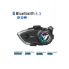 Y80 Motosiklet Kask Kulaklık Intercom Işıklı Motorsiklet Interkom