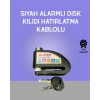Yüksek Sesli 110dB Çelik Disk Kilidi Su Geçirmez