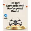 Yükseklik Sabitlemeli Katlanabilir Drone 1080P 4K Kamera Seçenekli