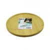 YUVARLAK=24.5CM AYAKLI=4CM KENARLI YÜZEY AHŞAP BAMBU SUNUM TEPSİSİ - MİNİ SOFRA (5324)