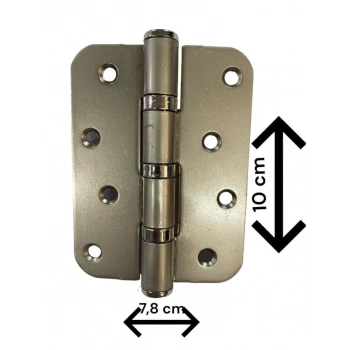 10 cm Oval Üniversal Çelik Menteşe