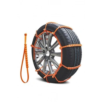 10PCS PLASTİK ZİNCİR OTO LASTİK KAR KELEPÇESİ = CIRTLI (5324)