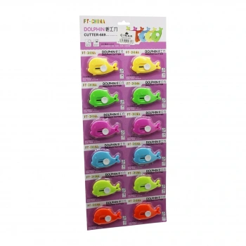 12 ADET YUNUS MİNİ CEP - ÇANTA YUNUS FALÇATA - MAKET BIÇAK (5324)