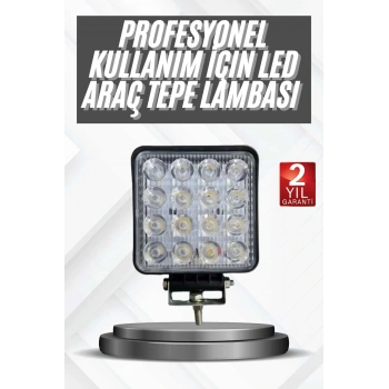 16 Ledli Çalışma Lambası Araç Görüş Lambası Oto Lamba