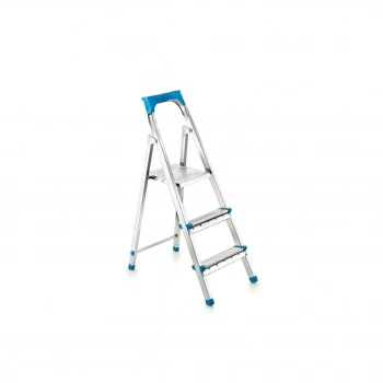 2+1BASAMAKLI METAL MERDİVEN Y: 60CM - 120KG.TAŞIMA KAPASİTESİ (5324)