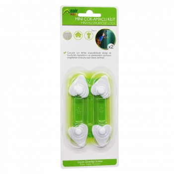 2 PARÇA  MİNİ ÇOK AMAÇLI KİLİT Ç.EMNİYET (5324)