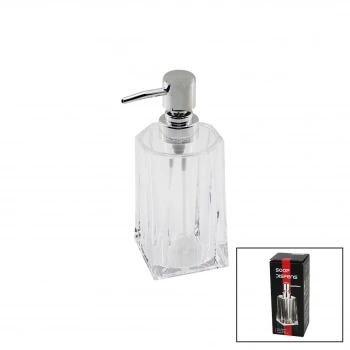 280ML - UZUN   ŞEFFAF - MİKA KRİSTAL  SIVI SABUNLUK (5324)