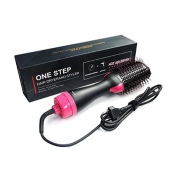 2İN1 ONE STEP KURUTMALI SAÇ DÜZLEŞTİRİCİ - ELEKTRİKLİ FÖN TARAK 1200W (5324)