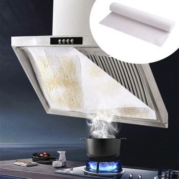 2li Yağ Emici Duman Önleyici Pratik Mutfak Davlumbaz Koruyucu Dayanıklı Yedek Filtre 45x90cm (5324)