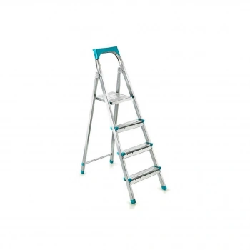 3+1BASAMAKLI METAL MERDİVEN Y: 82CM - 120KG.TAŞIMA KAPASİTESİ (5324)