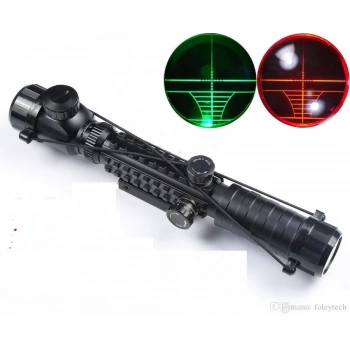 3-9x32 Eg Spike Zoomlu Av Dürbünü Çift Işık Kaynaklı