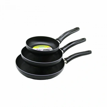 3 BOY TEFLON TAVA SETİ BAKALİT SAPLI16-20-24CM. (5324)