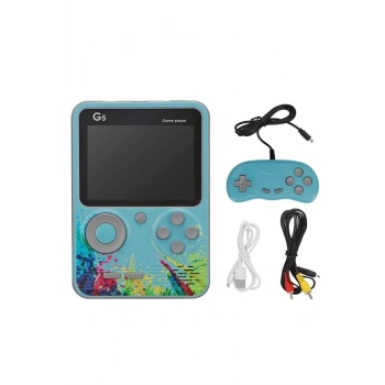 3 İnç Ekran 500 Oyunlu Game Box Mini Taşınabilir Oyun Konsolu