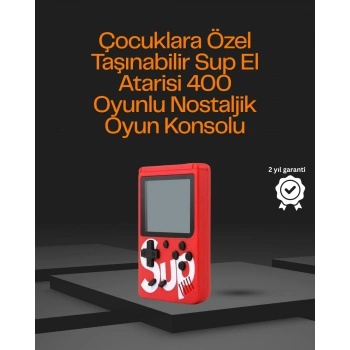 3 İnç Ekranlı Klasik Oyunlu El Konsolu