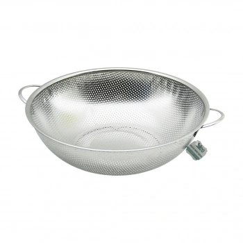 31CM  METAL KULPLU  ÇELİK SEPET SÜZGEÇ İNCE TEL AYAKLI (5324)