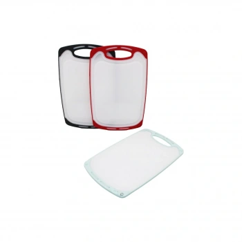 31X20CM  KÜÇÜK  PLASTİK  KESİM PANOSU  KAYMAZ SİLİKON KENARLIK - 10MM KALINLIK (5324)