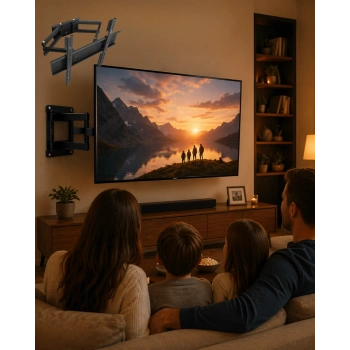 32 55 İnç Ayarlanabilir TV Askı Aparatı Güçlü  Duvar Tipi Askı