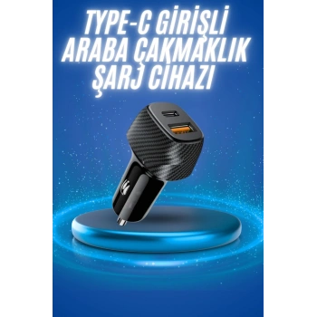 38W Oto Çakmaklık Araç Içi Şarj Cihazı Hızlı Şarj Uzun Ömürlü