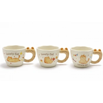 3d Kedi Figürlü Kupa Bardak Alk5036