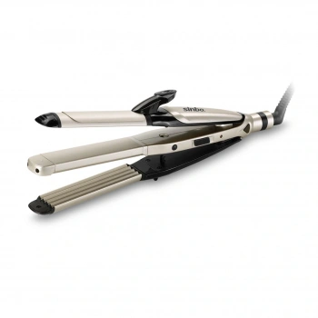 3İN1=DÜZLEŞTİRİCİ-MAŞA-GOFRE SAÇ DÜZLEŞTİRİCİ - ŞEKİLLENDİRİCİ MAKİNE SERAMİK KAPLAMA 360 DERECE KABLO SHD-7046 (5324)