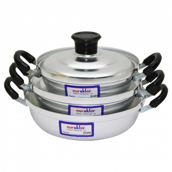 3LÜ ALÜMİNYUM OMLET SET NO-18-20-22 (5324)