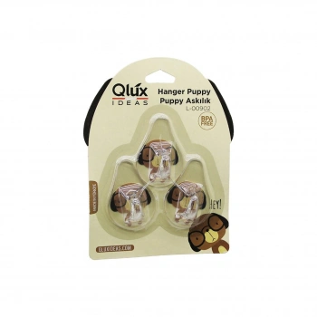 3PCS PUPPY ASKI ŞEFFAF ASKI YAPIŞKANLI MONTAJ (5324)