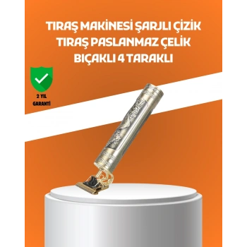 4 Başlıklı Suya Dayanıklı Saç Kesme Makinesi