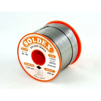 40-60 Lehim Teli 500 Gr 1.2 Mm - Sn:40 / Pb:60