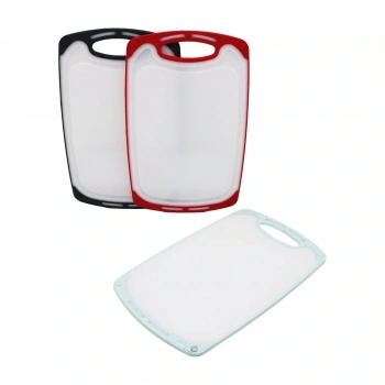 40X24CM  BÜYÜK  PLASTİK  KESİM PANOSU  KAYMAZ SİLİKON KENARLIK - 10MM KALINLIK (5324)