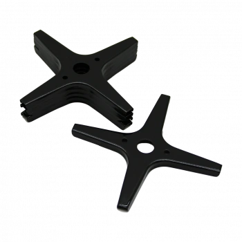 5 ADET SİYAH ARTI MODEL CEZVELİK OCAK KÜÇÜLTÜCÜ EMAYE (5324)